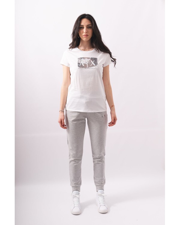 ARMANI EXCHANGE 3LYP84 YJ8UZ Pantalones Largos Chándal Mujer Gris