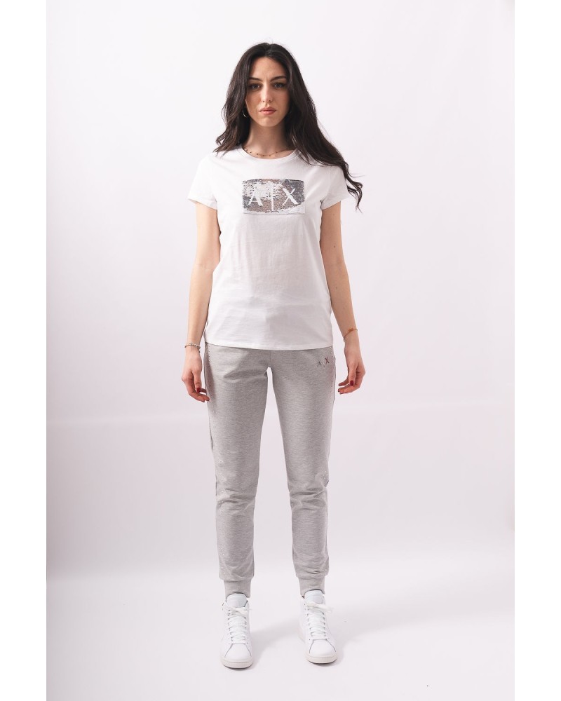 ARMANI EXCHANGE 3LYP84 YJ8UZ Pantalones Largos Chándal Mujer Gris