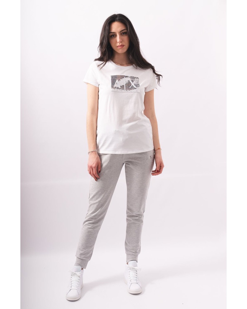 ARMANI EXCHANGE 3LYP84 YJ8UZ Pantalones Largos Chándal Mujer Gris