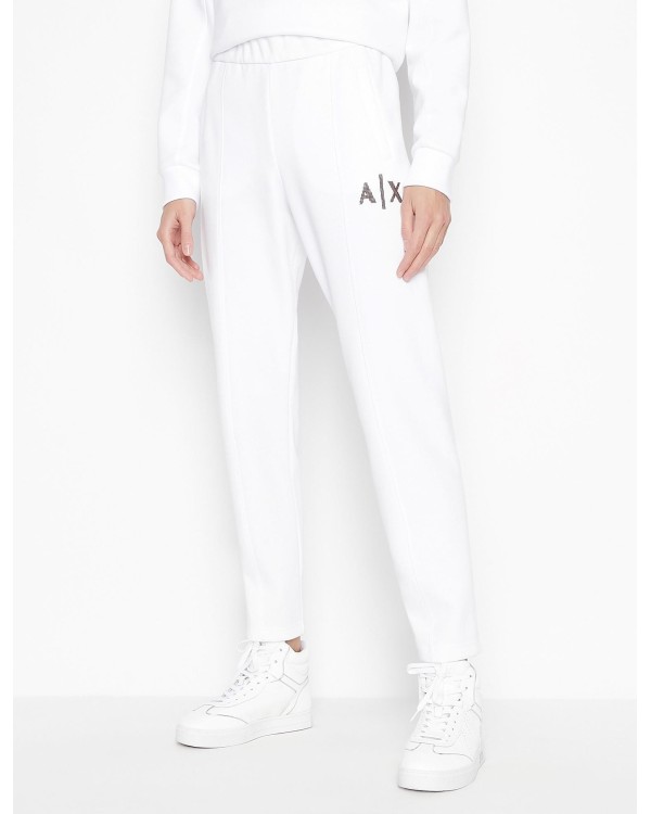 ARMANI EXCHANGE 3LYP79 YJ9UZ Pantalones Largos Chándal Mujer Blanco