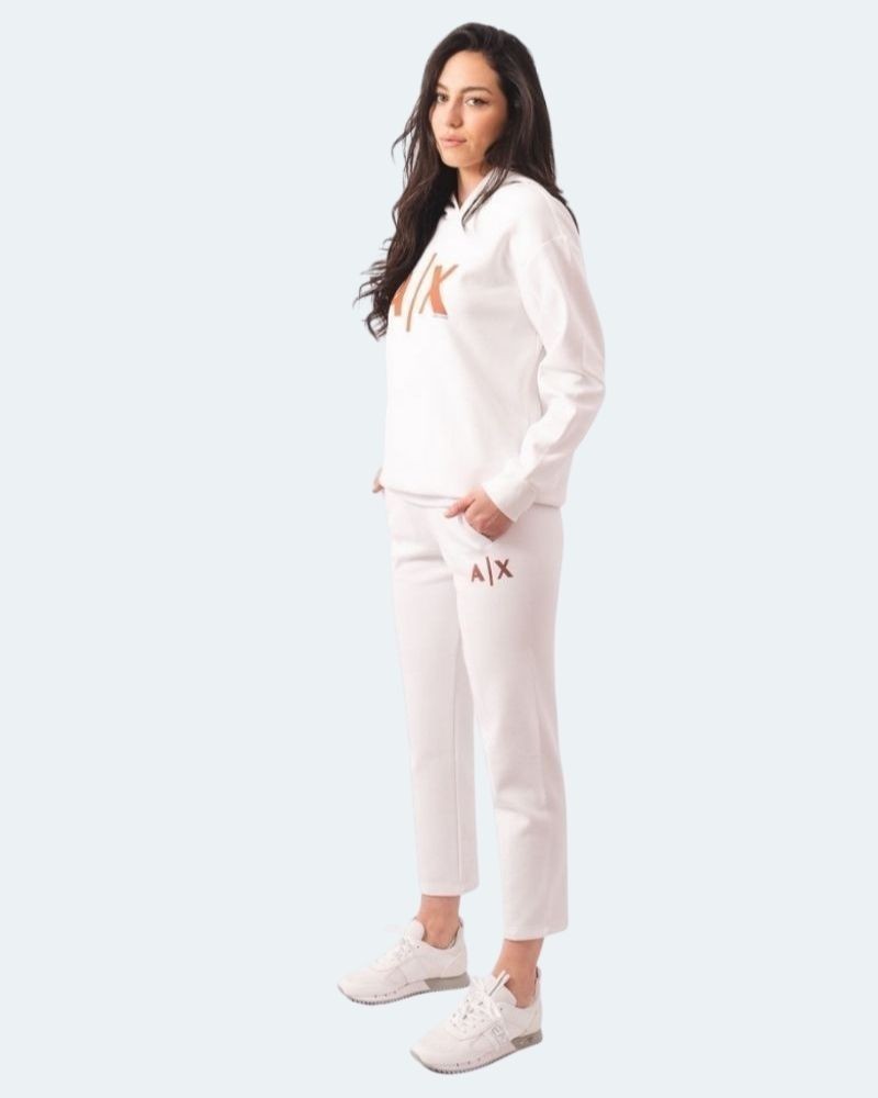 ARMANI EXCHANGE 3LYP79 YJ9UZ Pantalones Largos Chándal Mujer Blanco