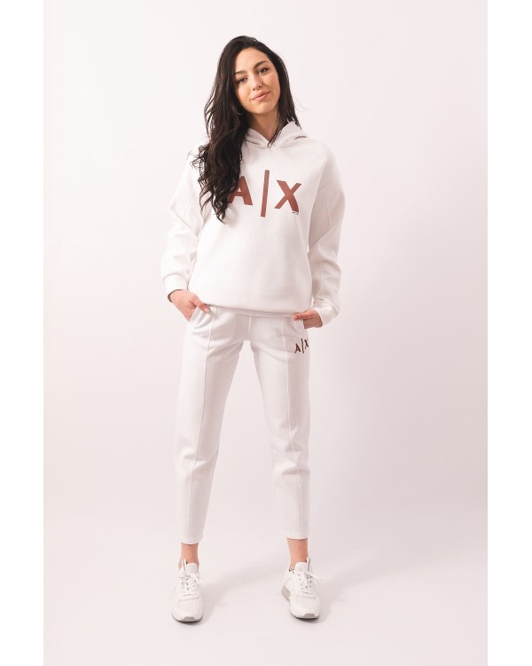 ARMANI EXCHANGE 3LYP79 YJ9UZ Calças de Fato de Treino Mulher Branco