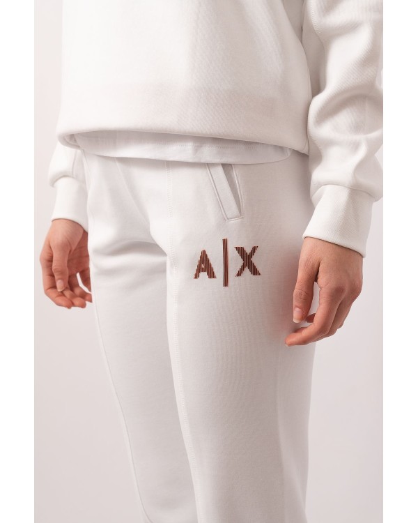 ARMANI EXCHANGE 3LYP79 YJ9UZ Pantalones Largos Chándal Mujer Blanco