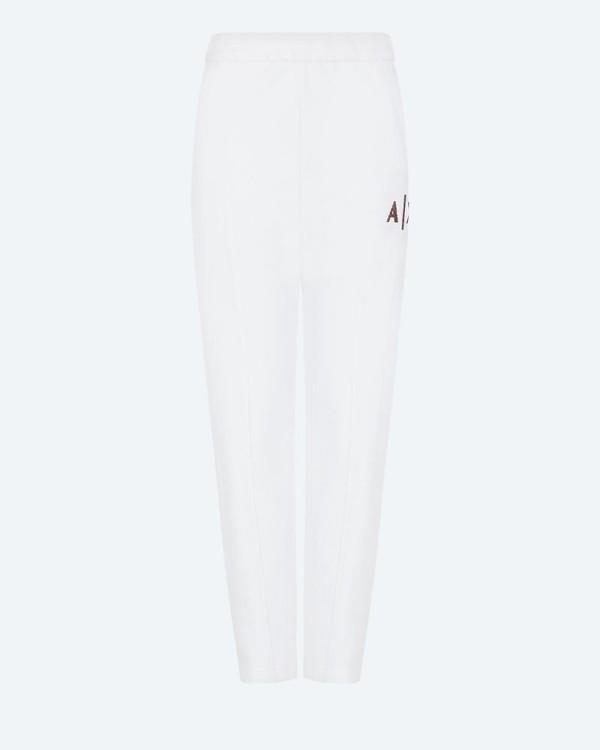 ARMANI EXCHANGE 3LYP79 YJ9UZ Pantalones Largos Chándal Mujer Blanco