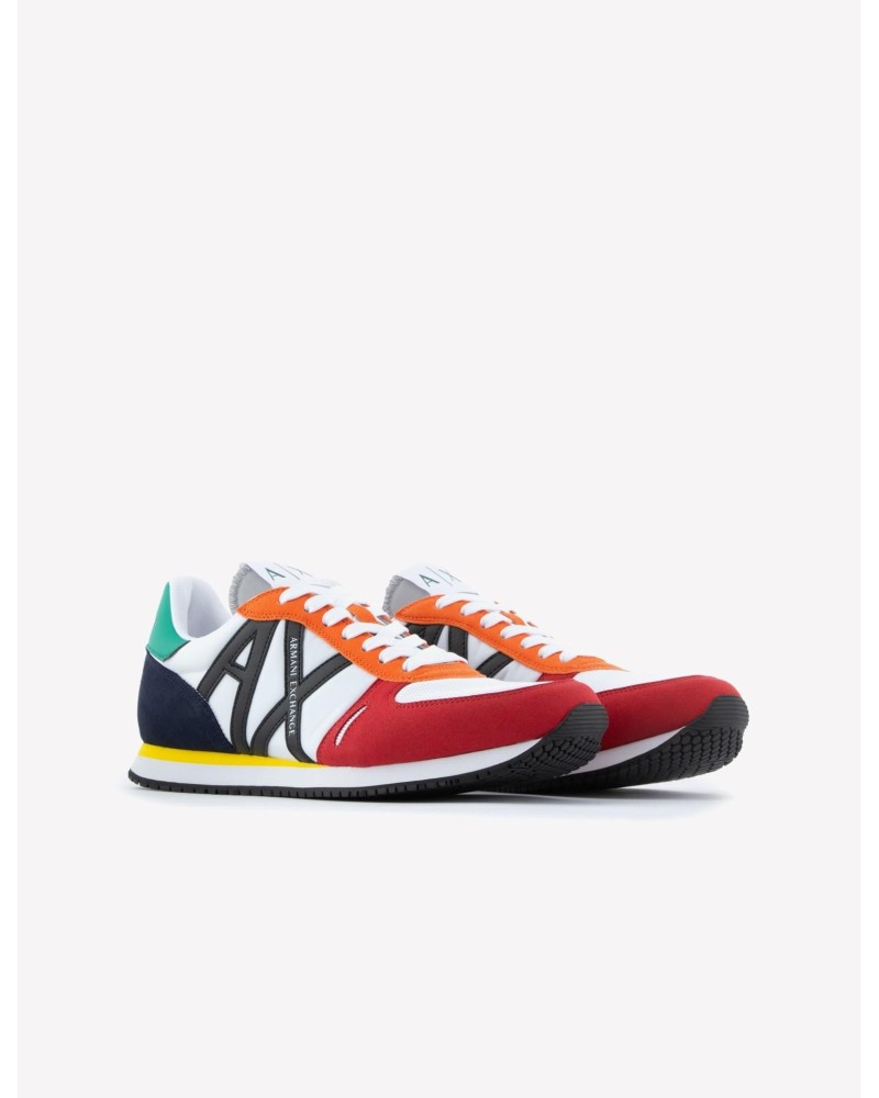 ARMANI EXCHANGE XUX017 XCC68 Sapatilhas Baixas Homem Multicolor