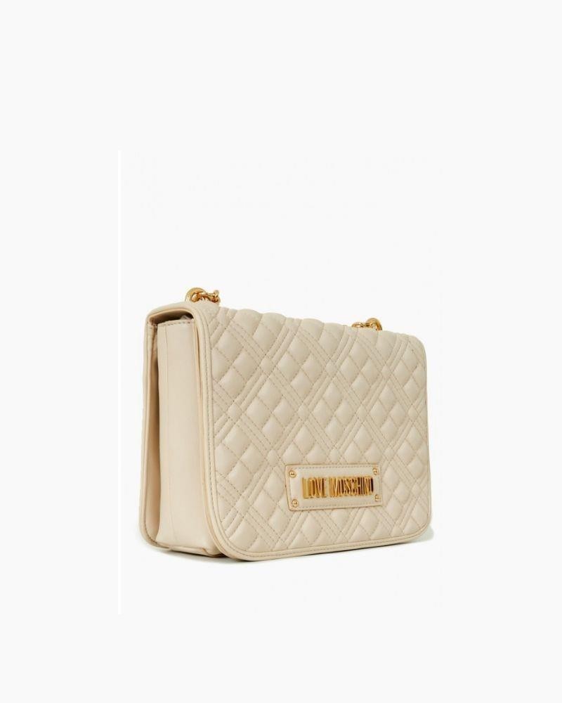 Love Moschino Bolsos Bandoleras Mujer Beige JC4000