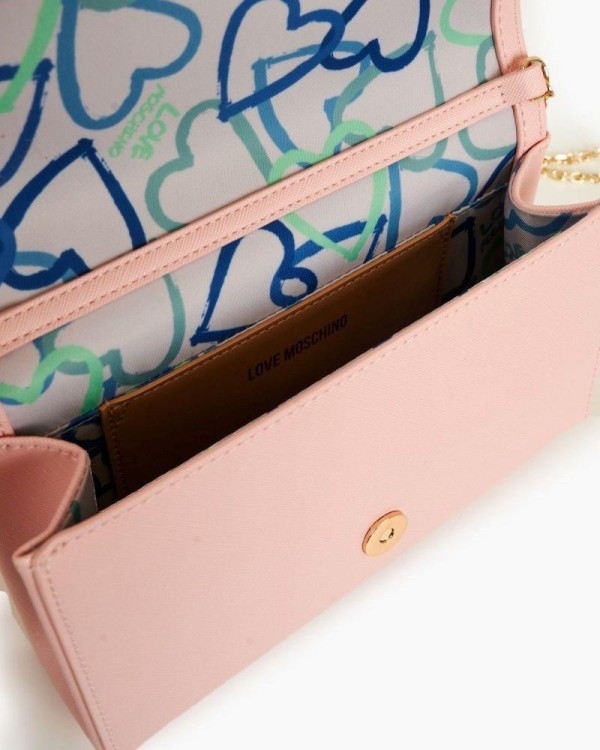 Love Moschino Bolsos Bandoleiras Mulher Rosa JC4213