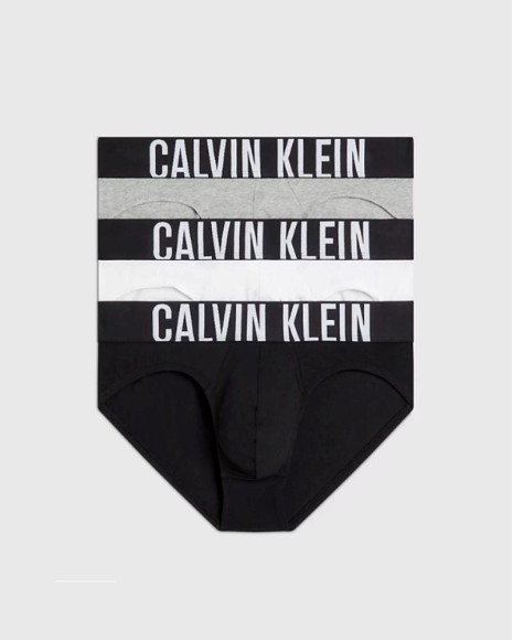  Ropa interior Slips Hombre CALVIN KLEIN Multicolor 000NB3607AMP1 HIP BRIEF 3PK