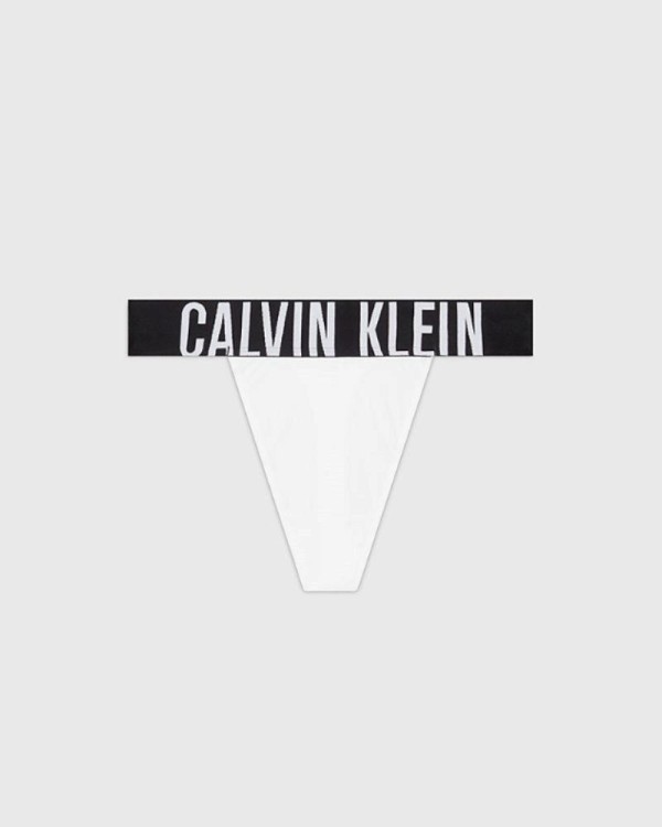  Ropa interior Partes de abajo Mujer CALVIN KLEIN Blanco 000QF7638E100 THONG
