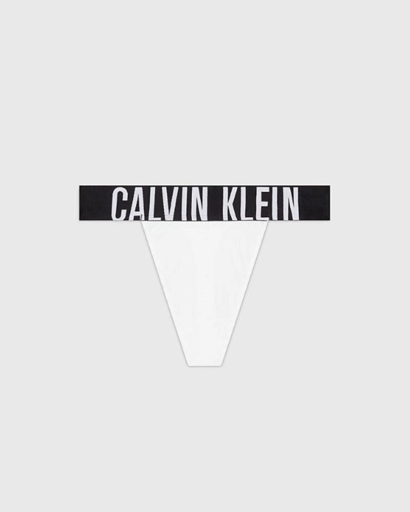  Ropa interior Partes de abajo Mujer CALVIN KLEIN Blanco 000QF7638E100 THONG