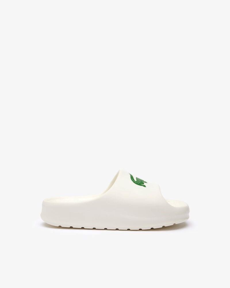 Sandálias Abertas Chinelos Mulher LACOSTE Branco 46CFA0028 SERVE SLIDE