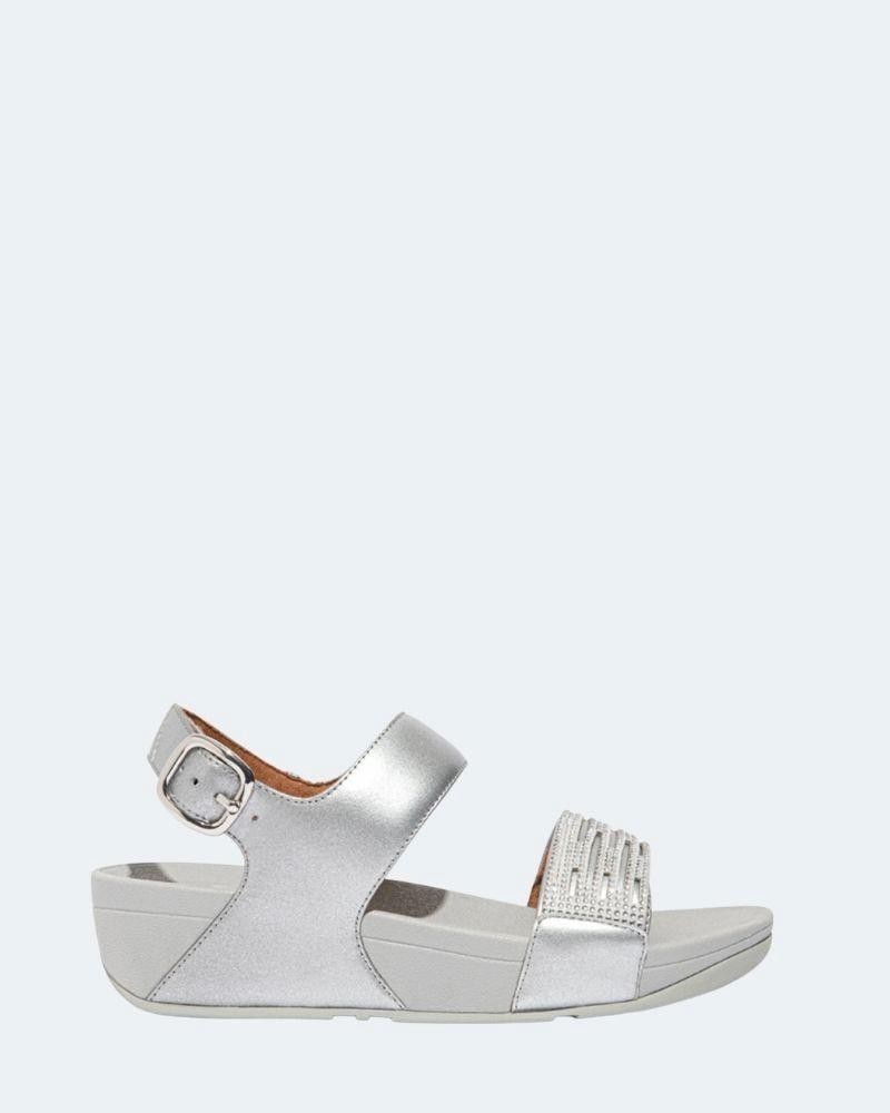 FITFLOP EU1011 Sandálias Mulher Prata