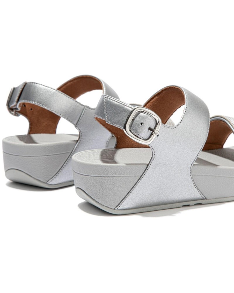 FITFLOP EU1011 Sandalias Mujer Plata