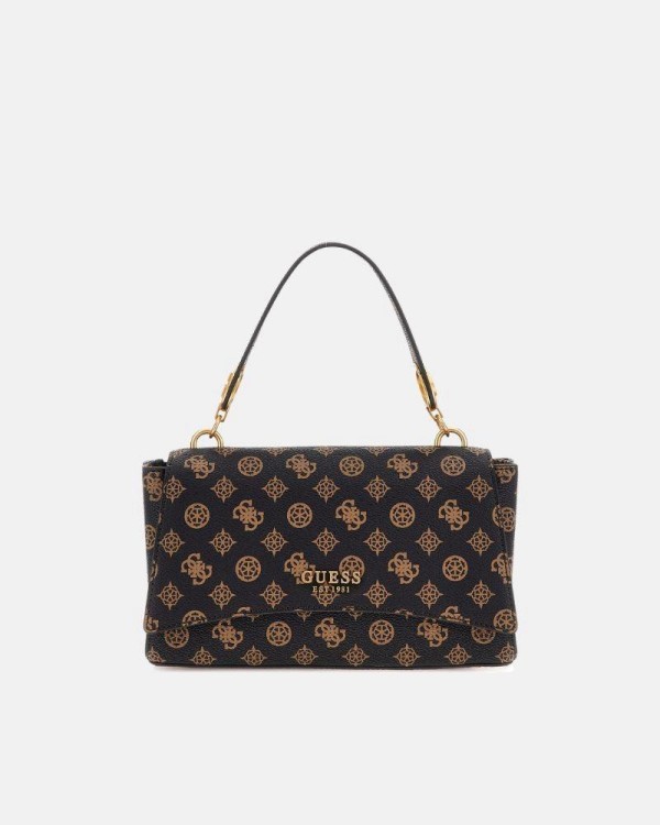 GUESS Bolsos Bandoleras Pequeño Mujer Marrón HWPA91 90200