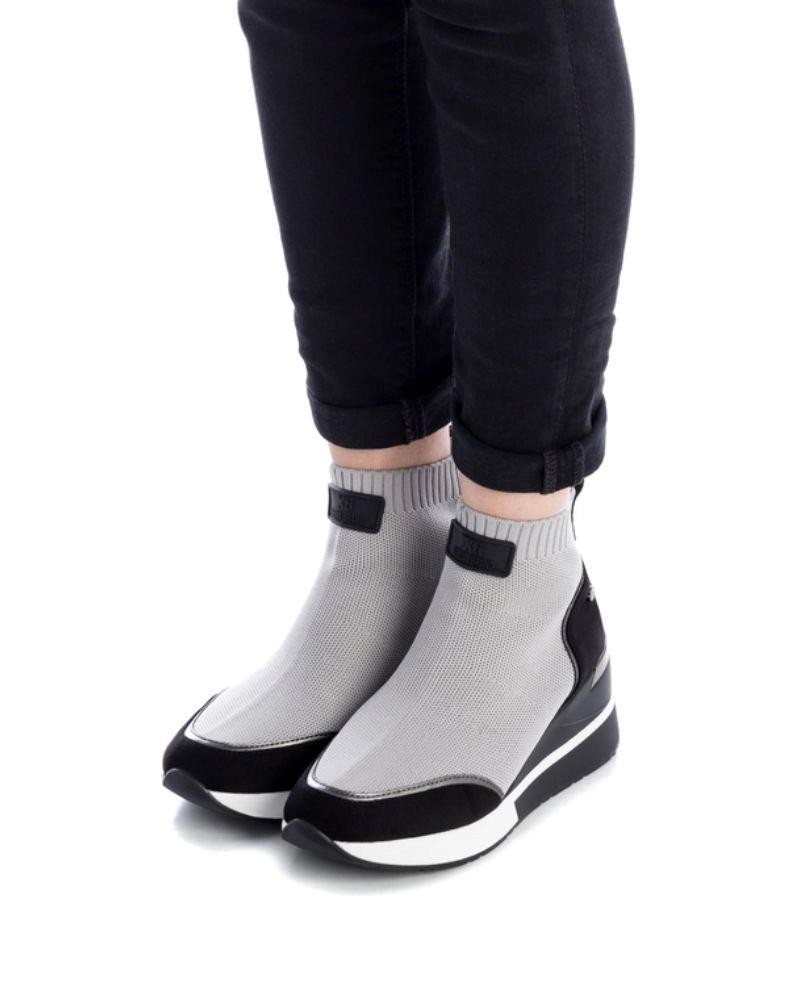  Zapatillas Altas Mujer XTI Gris 140054