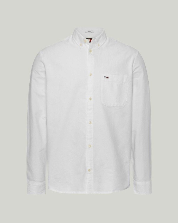 TOMMY HILFIGER Camisas Manga larga Hombre Blanco DM0DM18335