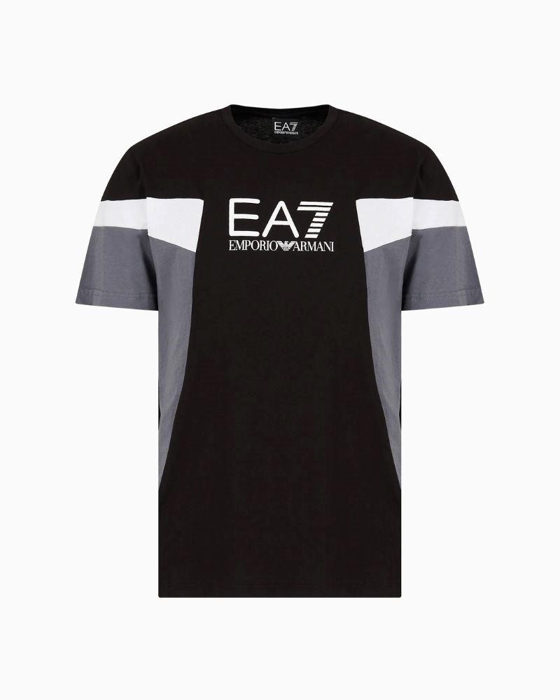 EA7 T-shirts Manga curta Homem Preto 3DPT10 PJ02Z