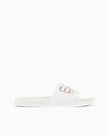 Sandálias Chinelos Mulher EA7 Branco XCP001 XCC22