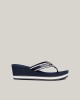  Sandalias De dedo Chancletas Mujer TOMMY HILFIGER Azul FW0FW07903
