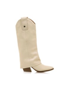botas beige de mujer mustang camperas para combinar