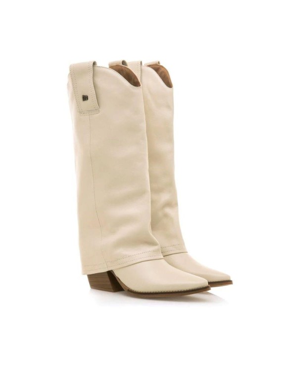  Botas Cowboy Mujer MUSTANG Beige 59636