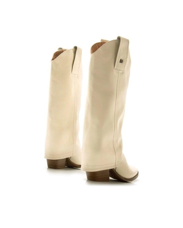  Botas Cowboy Mujer MUSTANG Beige 59636