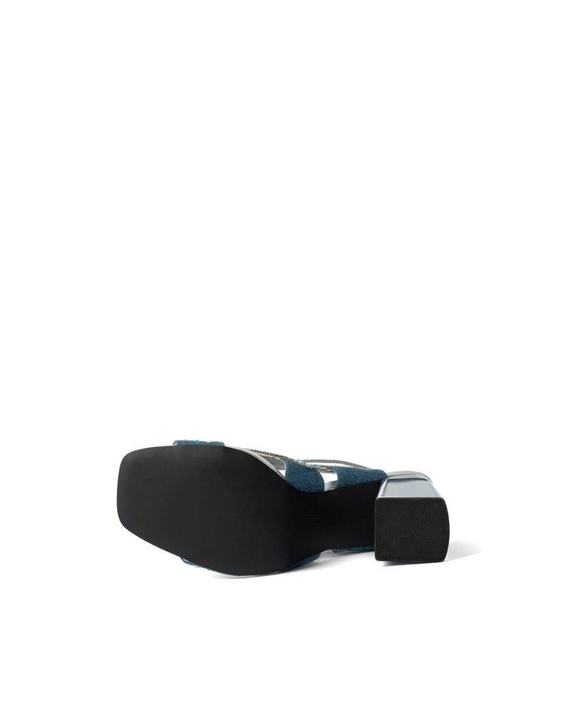 RockAway Sandalias Fiesta Abiertas Mujer Azul 85715