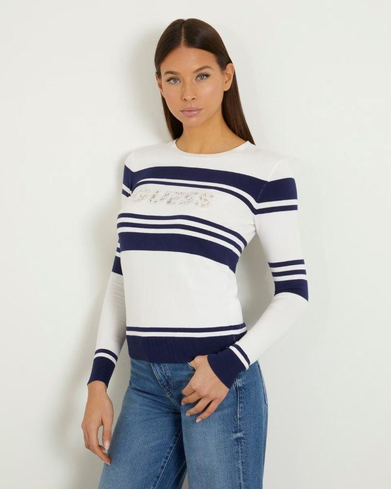 GUESS Jersey Manga larga Mujer Multicolor W4GR44 Z2NQ2