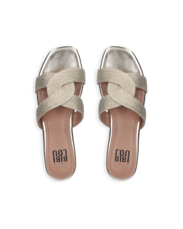 Sandalias Abiertas Mujer BIBI LOU Oro 849Z94HG