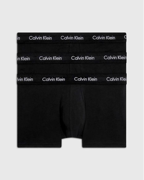  Ropa interior Boxer Hombre CALVIN KLEIN Negro 0000U2664G 3P LR TRUNK