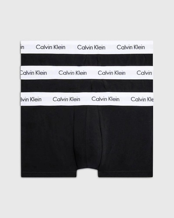 Cuecas Boxer Homem CALVIN KLEIN Preto 0000U2664G 3P LR TRUNK