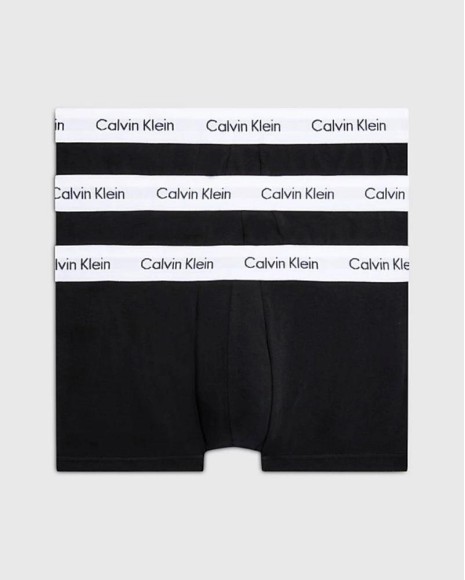 Cuecas Boxer Homem CALVIN KLEIN Preto 0000U2664G 3P LR TRUNK