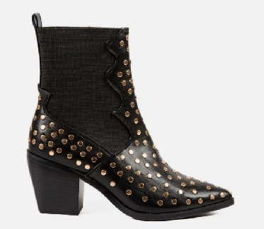 botas tachuelas de mujer